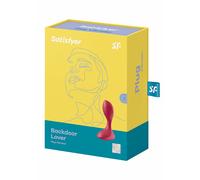 Satisfyer BACKDOOR LOVER - Plug Vibrante in Silicone Morbido Rosso
