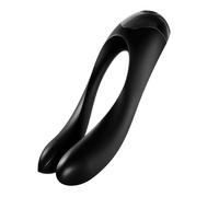SATISFYER CANDY CANE VIBRADOR DEDO NERO - TAGLIA 1, NERO
