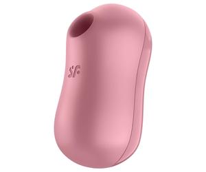 Satisfyer Cotton Candy - vibratore clitorideo ad onde d’aria (corallo)