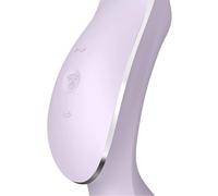 Satisfyer Curvy Trinity 2 Succhia Clitoride - Vibratore Onde di Pressione Donna