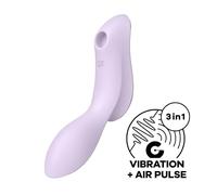 Succhia Clitoride Satisfyer Curvy Trinity 2 Viola