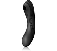 Satisfyer Curvy TRINITY 4 vibratore con stimolatore clitorideo black 17 cm
