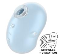 Satisfyer - cutie ghost vibratore lay-on azzurro