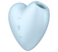 Satisfyer Cutie Heart - Stimolatore Clitoride ad Onde d'Aria Ricaricabile (Blu)
