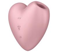 Satisfyer Cutie Heart - vibratore clitorideo a onde, ricaricabile (rosa)