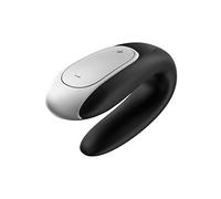 Satisfyer 'Double Fun Connect App', 9,5 cm, con app, colore:nero