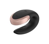 VIBRATORE SATISFYER DOUBLE LOVE LUXURY PARTNER - NERO
