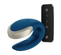 Satisfyer Double Love - Vibratore Coppia con App, Telecomando e Lusso