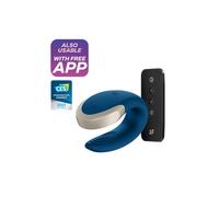 Satisfyer Double Love Luxury Partner Vibrator Blue