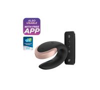 Satisfyer DOUBLE LOVE Vibratore di Lusso Doppio per COPPIE con Telecomando e APP