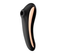 Satisfyer dual kiss clit stimolante - nero