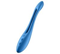 Satisfyer Elastic Game - vibratore coppia ricaricabile flessibile - silicone blu