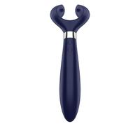 Satisfyer Endless Fun - vibratore per coppia ricaricabile impermeabile blu