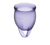 Satisfyer Feel Confident Menstrual Cup Lilla