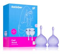 SATISFYER FEEL GOOD KIT COPA MENSTRUAL NARANJA 15+20ML - LILLA