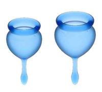Satisfyer Feel Good Menstrual Cup Dark Blue 15+20Ml