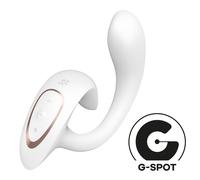 Satisfyer Vibratore "Dèa del Piacere" - per clitoride e punto G ricaricabile (bianco)