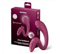 Satisfyer G for Goddess 3 | vibratore rabbit punto G | 60 programmi e 2 motori | silicone | IPX7 | ricaricabile USB-C