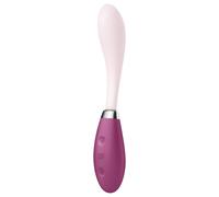 Satisfyer G-Spot Flex 3 - vibratore punto G ricaricabile (rosa-rosso)