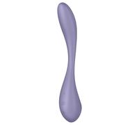 Satisfyer G-spot Flex 5 - vibratore per il punto G controllato tramite app (viola)