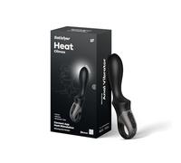 SATISFYER HEAT CLIMAX ANAL VIBRATOR APP - BLACK