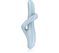 Satisfyer HEAT FLEX 4 vibratore con stimolatore clitorideo Blue 23 cm