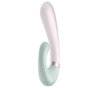 Satisfyer Heat Wave - Vibratore riscaldante controllato da app (menta)