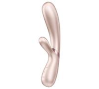 Satisfyer Hot Lover - vibratore intelligente - silicone - argento