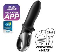 Satisfyer Hot Passion Anal Vibrator App - Black