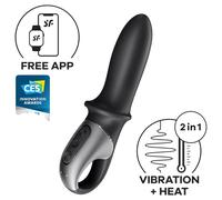 SATISFYER - APP VIBRATORE ANALE HOT PASSION NERO