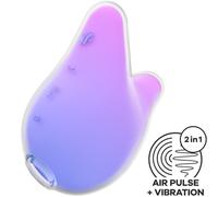 Satisfyer Mermaid Vibes - Stimolatore Succhia Clitoride Viola e Rosa