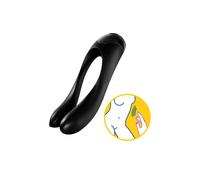 Satisfyer Mini Vibratore da Dito CANDY CANE - Potente, Discreto, Nero