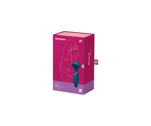 SATISFYER - MINI WOND-ER BLU vibratore a bacchetta 6,3 pollici massaggio totale