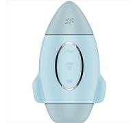 Satisfyer - mission control vibratore piccolo blu a doppio impulso