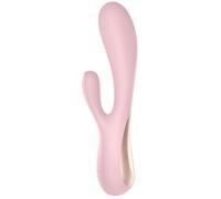 Satisfyer Mono Flex vibratore con stimolatore clitorideo Pink 20,3 cm