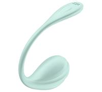 SATISFYER - STIMOLATORE PUNTO G PETALE LISCIO VERDE ACQUA APP GRATUITA