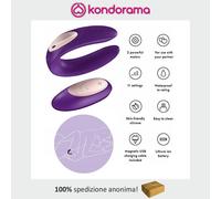 Satisfyer Partner Plus Remote Control One Size Purple