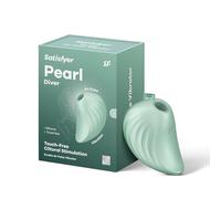 STIMOLATORE E VIBRATORE SATISFYER PEARL DIVER - VERDE