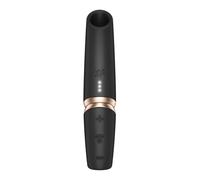 Satisfyer Perfect Kiss - rossetto vibrante (nero)