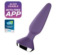 Satisfyer Plug-ilicious 1 Small Plug Vibrator APP Bluetooth Tappo Anale Vibrante