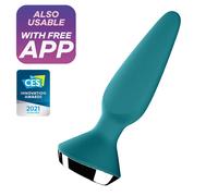 Satisfyer Plug-ilicious 1 Small Plug Vibrator APP Bluetooth Tappo Anale Vibrante