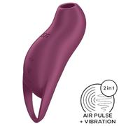 Satisfyer Stimolatore clitorideo Pocket Pro 1 Ricaricabile, tecnologia ad onde d'aria (Viola)