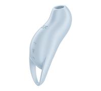 Satisfyer Pocket Pro 1 - Stimolatore di clitoride a onde d'aria con batteria ricaricabile (blu)