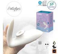 Satisfyer Pro 4 Couples - Vibratore per Coppie Indossabile con Succhia Clitoride