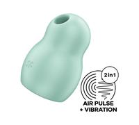 Satisfyer Pro To Go 1 - Massaggiatore clitorideo ad aria ricaricabile (menta)