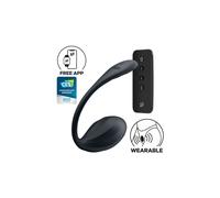 Satisfyer Ribbed Petal - uovo vibrante con telecomando (nero)