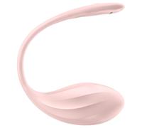 Satisfyer Ribbed Petal - Uovo vibrante radio (rosa)