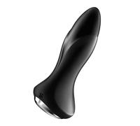 SATISFYER ROTATOR PLUG 1+ VIBRATING PLUG APP - BLACK - NERO