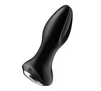 Satisfyer Rotator Plug 2 Connect App Bluetooth Vibratore Anale | Vibrazione e Perle rotanti | Sex Toy per Uomo e Donna | Plug Anale impermeabile (IPX7) | Stimolazione con Dildo Anal | 12,5 cm