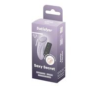 Satisfyer Sexy Secret linea a batterie | Slip vibratore con telecomando | Discreetly Portable | 12 programmi di vibrazione | Magnetic Clip | funzionamento a batterie | sex toy per donne